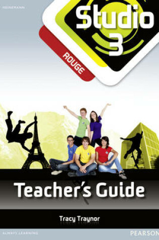 Cover of Studio 3 rouge Teacher's Guide & CD-Rom (11-14 French)