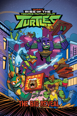 Book cover for Rise of the Teenage Mutant Ninja Turtles: The Big Reveal