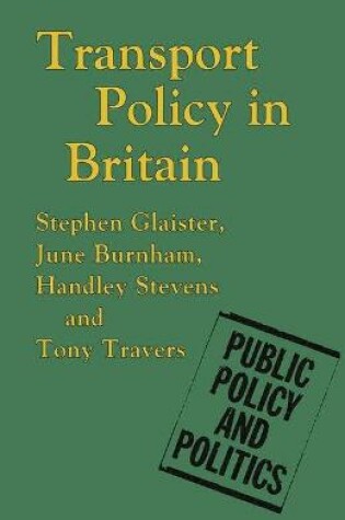 Cover of Transport Policy in Britain