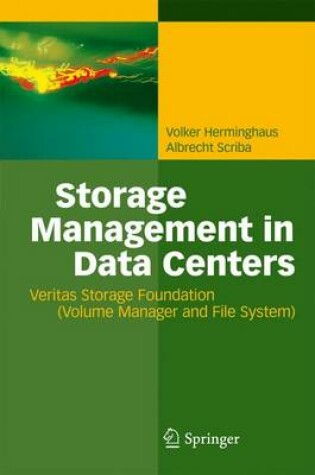 Cover of Storage Management in Data Centers