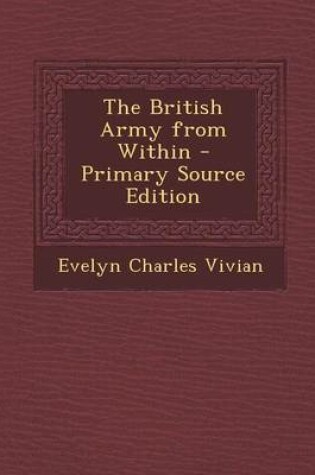 Cover of The British Army from Within