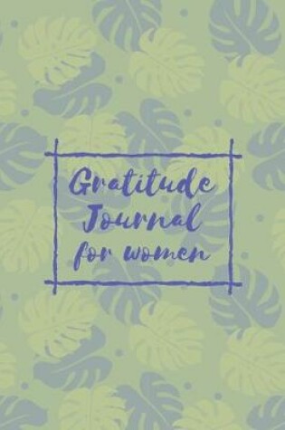 Cover of Gratitude Journal For Women