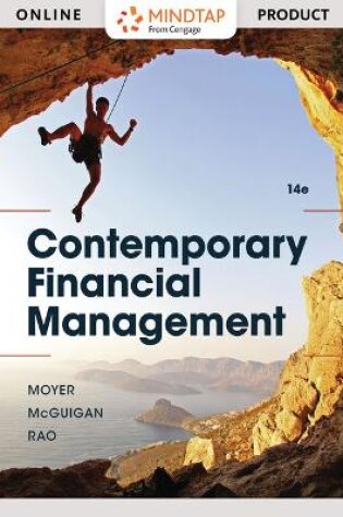 Cover of MindTap Finance, 2 terms (12 months) Printed Access Card for  Moyer/McGuigan/Rao's Contemporary Financial Management, 14th