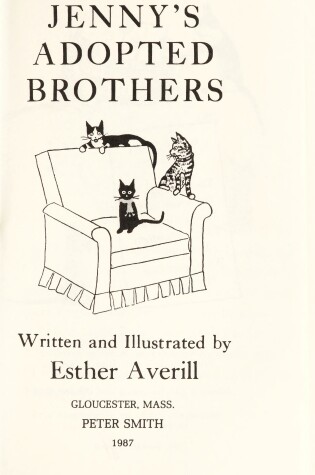 Cover of Jenny's Adopted Brothers