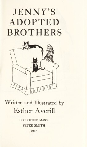 Book cover for Jenny's Adopted Brothers