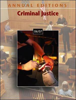 Book cover for Criminal Justice