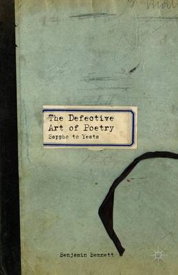 Book cover for The Defective Art of Poetry