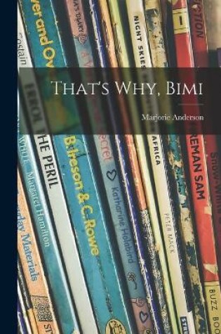 Cover of That's Why, Bimi