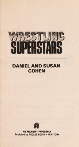 Book cover for Wrestling Superstars