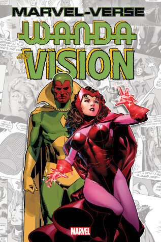 Book cover for Marvel-Verse: Wanda & Vision