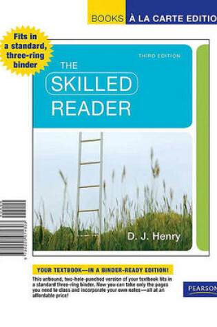 Cover of The Skilled Reader, Books a la Carte Edition
