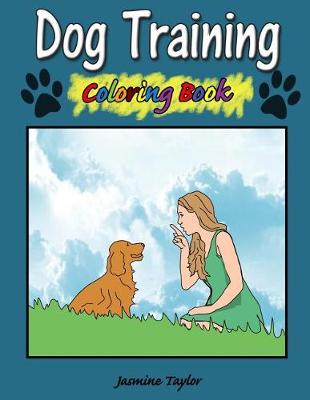 Book cover for Dog Training Coloring Book