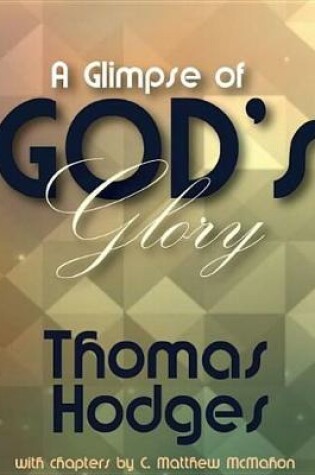Cover of A Glimpse of God's Glory
