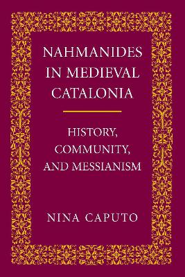 Book cover for Nahmanides in Medieval Catalonia