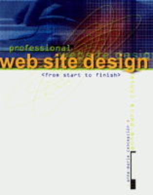 Book cover for Professional Web Site Design from Start to Finish