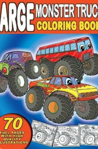 Cover of Large Monster Truck Coloring Book