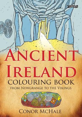 Book cover for Ancient Ireland Colouring Book