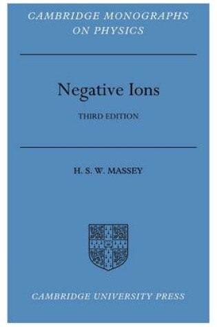 Cover of Negative Ions