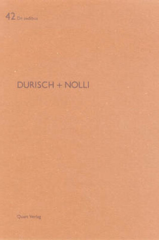 Cover of Durisch Nolli