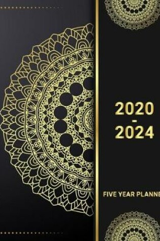 Cover of 5 Year Planner 2020 - 2024