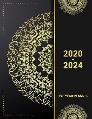 Book cover for 5 Year Planner 2020 - 2024