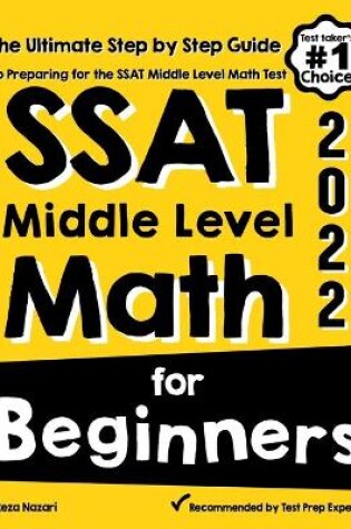 Cover of SSAT Middle Level Math for Beginners
