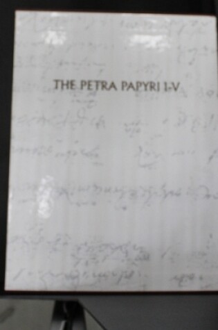 Cover of The Petra Papyri I-V (boxed set)