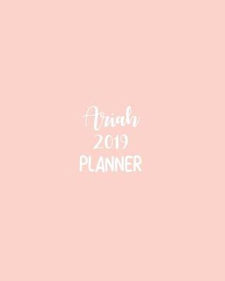 Book cover for Ariah 2019 Planner