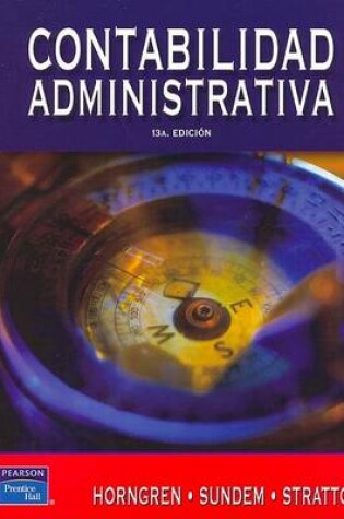 Cover of Contabilidad Administrativa
