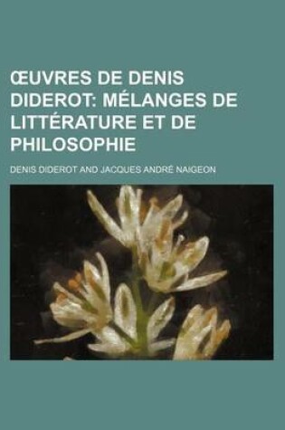 Cover of Uvres de Denis Diderot (3)