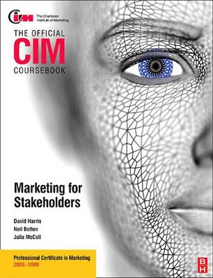 Book cover for CIM Coursebook Marketing for Stakeholders