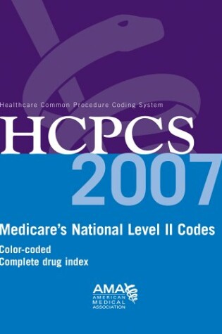 Cover of AMA HCPCS 2007