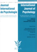 Cover of Psychology and Cognitive Science