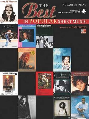 Book cover for The Best in Popular Sheet Music