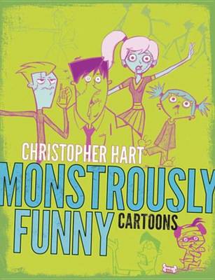 Book cover for Monstrously Funny Cartoons