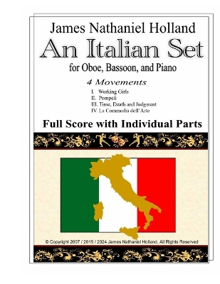 Book cover for An Italian Set for Oboe Bassoon and Piano