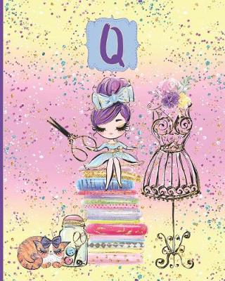Book cover for My Sewing Notebook Q