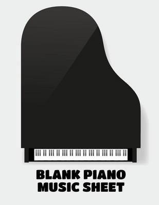 Book cover for Blank Sheet Music for Piano