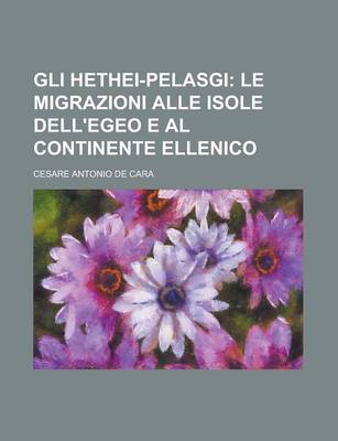 Book cover for Gli Hethei-Pelasgi
