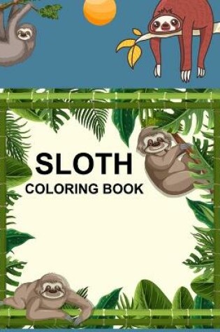 Cover of Sloth Coloring Book