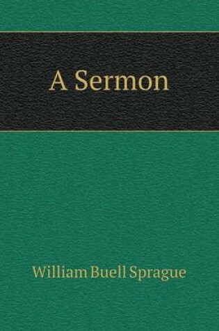 Cover of A Sermon