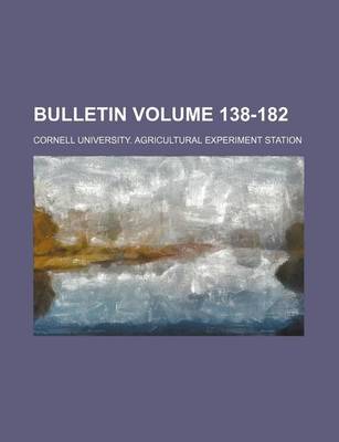 Book cover for Bulletin Volume 138-182