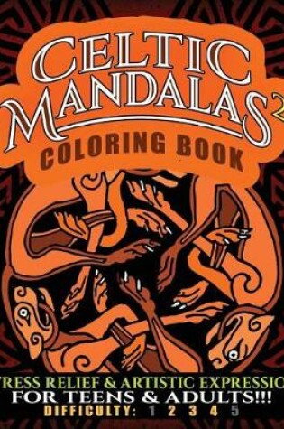 Cover of Celtic Mandalas 2 Coloring Book