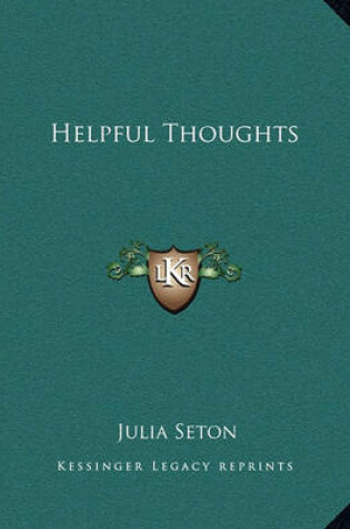 Cover of Helpful Thoughts Helpful Thoughts