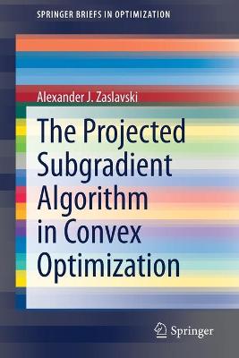 Book cover for The Projected Subgradient Algorithm in Convex Optimization