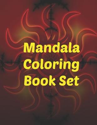 Book cover for Mandala Coloring Book Set