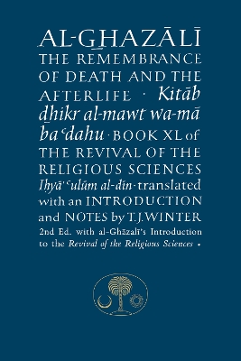 Cover of Al-Ghazali on the Remembrance of Death and the Afterlife