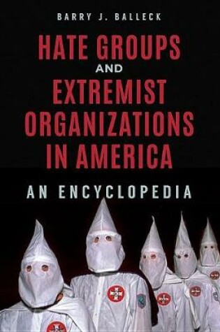 Cover of Hate Groups and Extremist Organizations in America