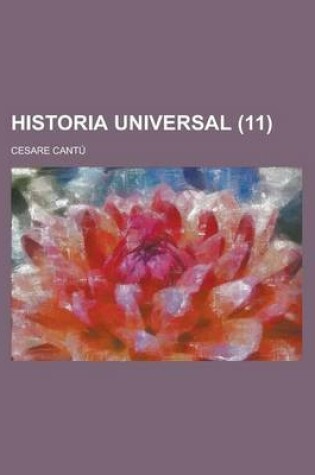 Cover of Historia Universal (11)