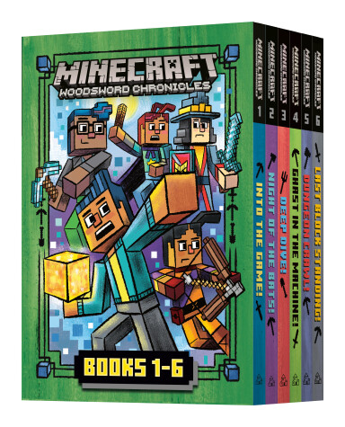 Book cover for The Complete Series: Books 1-6 (Minecraft  Woosdword Chronicles)